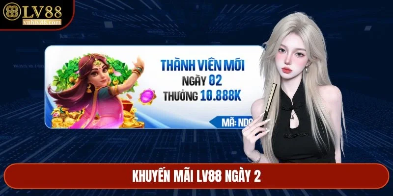 Khuyến mãi LV88 ngày 2